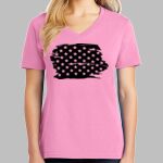 Ladies Core Cotton V Neck Tee Thumbnail