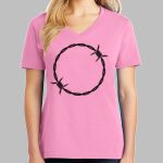 Ladies Core Cotton V Neck Tee Thumbnail