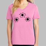 Ladies Core Cotton V Neck Tee Thumbnail