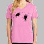 Ladies Core Cotton V Neck Tee Thumbnail