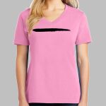 Ladies Core Cotton V Neck Tee Thumbnail