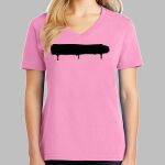 Ladies Core Cotton V Neck Tee Thumbnail