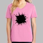 Ladies Core Cotton V Neck Tee Thumbnail