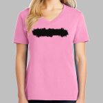 Ladies Core Cotton V Neck Tee Thumbnail