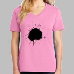 Ladies Core Cotton V Neck Tee Thumbnail