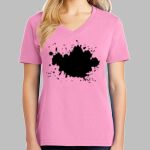 Ladies Core Cotton V Neck Tee Thumbnail