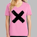 Ladies Core Cotton V Neck Tee Thumbnail