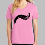 Ladies Core Cotton V Neck Tee Thumbnail