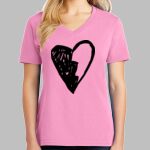 Ladies Core Cotton V Neck Tee Thumbnail