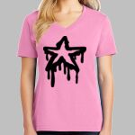 Ladies Core Cotton V Neck Tee Thumbnail