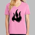 Ladies Core Cotton V Neck Tee Thumbnail