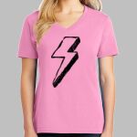 Ladies Core Cotton V Neck Tee Thumbnail