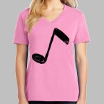 Ladies Core Cotton V Neck Tee Thumbnail