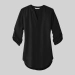 Ladies 3/4 Sleeve Tunic Blouse Thumbnail