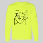 Heavy Cotton Long Sleeve T-Shirt Thumbnail