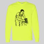 Heavy Cotton Long Sleeve T-Shirt Thumbnail