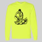 Heavy Cotton Long Sleeve T-Shirt Thumbnail