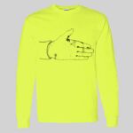 Heavy Cotton Long Sleeve T-Shirt Thumbnail