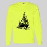 Heavy Cotton Long Sleeve T-Shirt Thumbnail