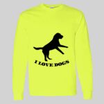 Heavy Cotton Long Sleeve T-Shirt Thumbnail