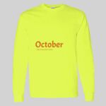 Heavy Cotton Long Sleeve T-Shirt Thumbnail