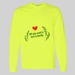 Heavy Cotton Long Sleeve T-Shirt Thumbnail