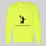 Heavy Cotton Long Sleeve T-Shirt Thumbnail