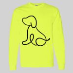 Heavy Cotton Long Sleeve T-Shirt Thumbnail