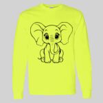 Heavy Cotton Long Sleeve T-Shirt Thumbnail