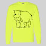 Heavy Cotton Long Sleeve T-Shirt Thumbnail