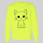 Heavy Cotton Long Sleeve T-Shirt Thumbnail