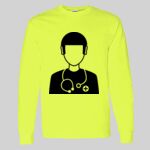Heavy Cotton Long Sleeve T-Shirt Thumbnail