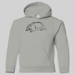 Heavy Blend Youth Hooded Sweatshirt Thumbnail