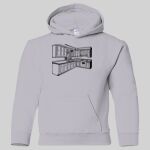 Heavy Blend Youth Hooded Sweatshirt Thumbnail