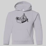 Heavy Blend Youth Hooded Sweatshirt Thumbnail