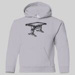 Heavy Blend Youth Hooded Sweatshirt Thumbnail