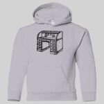 Heavy Blend Youth Hooded Sweatshirt Thumbnail