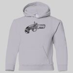 Heavy Blend Youth Hooded Sweatshirt Thumbnail