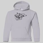 Heavy Blend Youth Hooded Sweatshirt Thumbnail