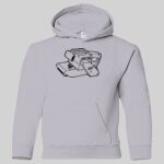 Heavy Blend Youth Hooded Sweatshirt Thumbnail