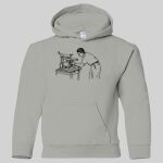 Heavy Blend Youth Hooded Sweatshirt Thumbnail