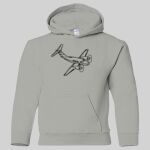 Heavy Blend Youth Hooded Sweatshirt Thumbnail