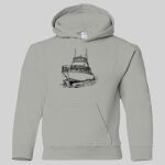 Heavy Blend Youth Hooded Sweatshirt Thumbnail
