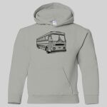 Heavy Blend Youth Hooded Sweatshirt Thumbnail