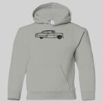 Heavy Blend Youth Hooded Sweatshirt Thumbnail