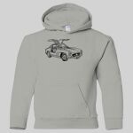 Heavy Blend Youth Hooded Sweatshirt Thumbnail