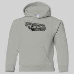 Heavy Blend Youth Hooded Sweatshirt Thumbnail