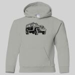 Heavy Blend Youth Hooded Sweatshirt Thumbnail