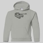 Heavy Blend Youth Hooded Sweatshirt Thumbnail