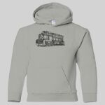 Heavy Blend Youth Hooded Sweatshirt Thumbnail